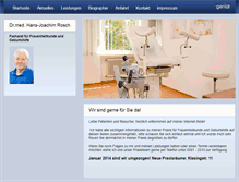 Tablet Screenshot of dr-rosch.de